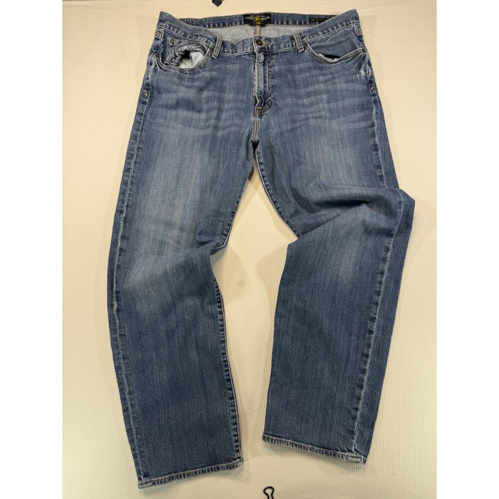 Lucky Brand 361 Vintage Straight Jeans Mens 40x32 Medium Wash Denim